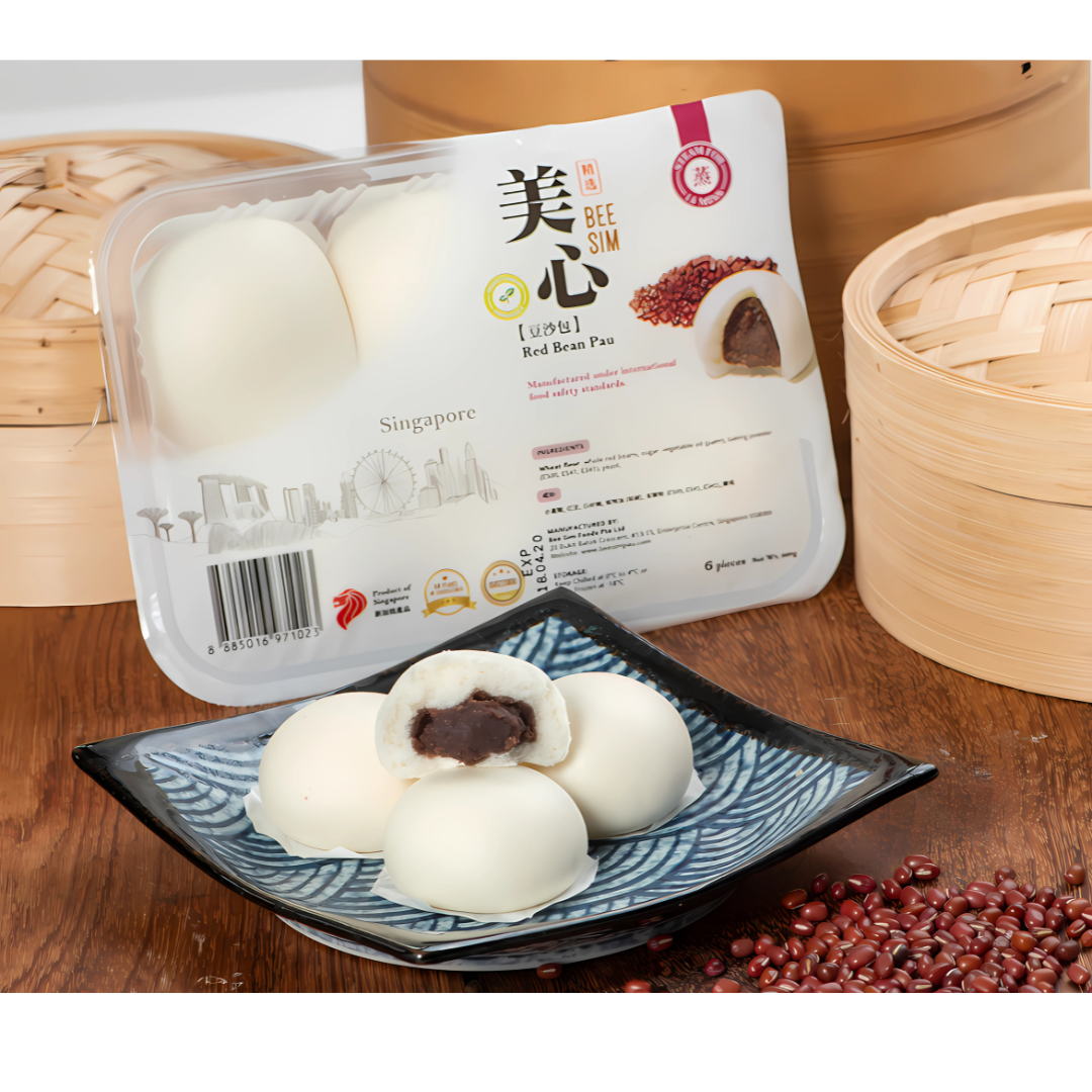 Red Bean Pau | 豆沙包